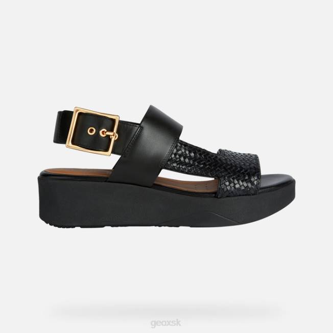 8ZHJ304 čierna Geox žena laudara