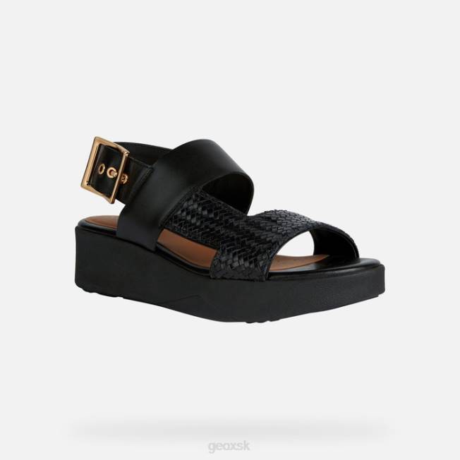 8ZHJ304 čierna Geox žena laudara