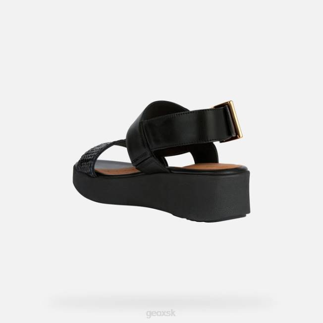 8ZHJ304 čierna Geox žena laudara