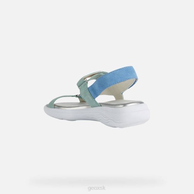 8ZHJ35 blueette/aqua Geox spherica ec5w žena