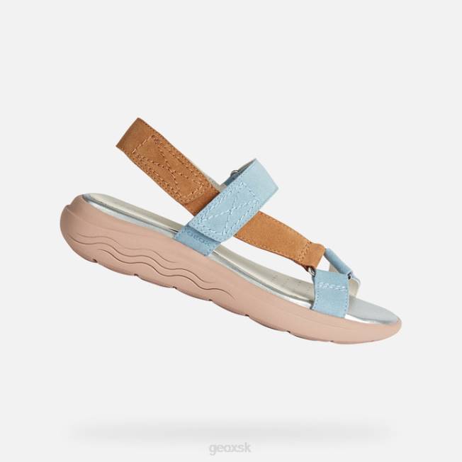 8ZHJ37 svetlá obloha/ťava Geox spherica ec5w žena