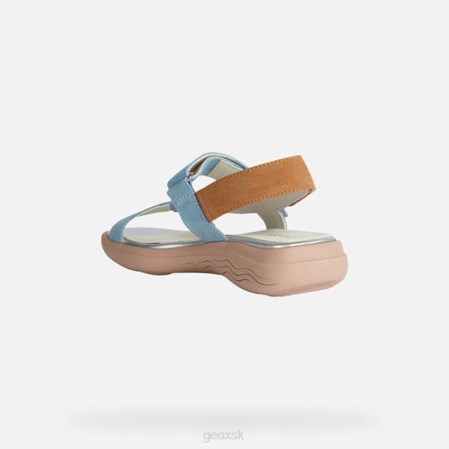 8ZHJ37 svetlá obloha/ťava Geox spherica ec5w žena