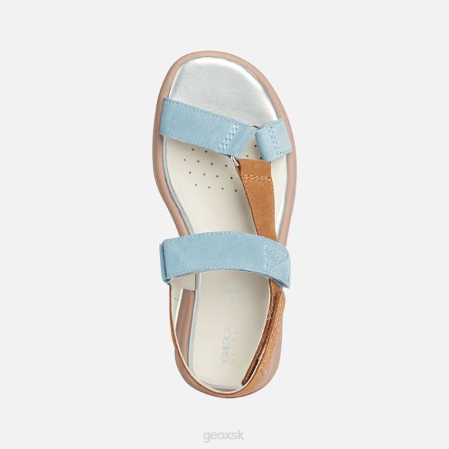 8ZHJ37 svetlá obloha/ťava Geox spherica ec5w žena