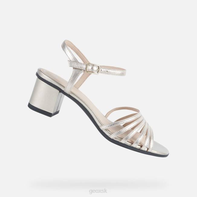 8ZHJ433 šampanské Geox aurely 50 žena