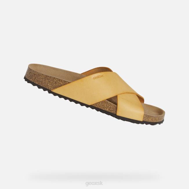 8ZHJ439 tmavo žltá Geox žena brionia