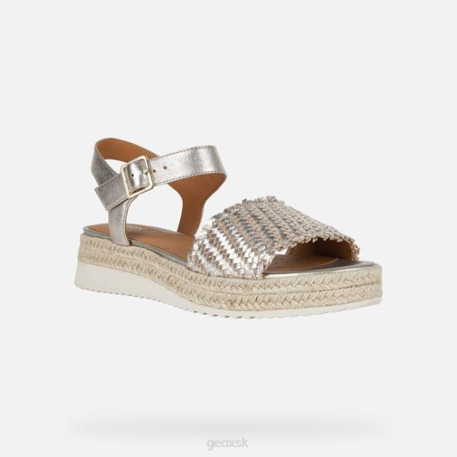 8ZHJ455 šampanské Geox eolie žena