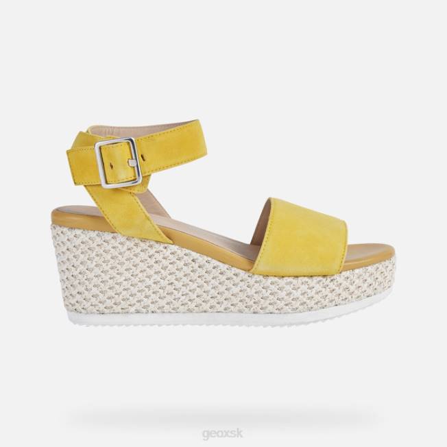 8ZHJ460 tmavo žltá Geox lipari žena