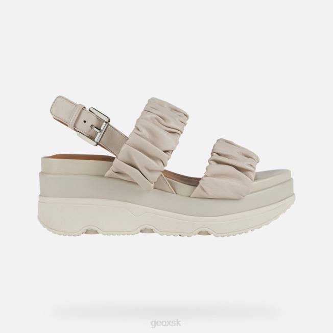 8ZHJ469 krém Geox žena gardénie