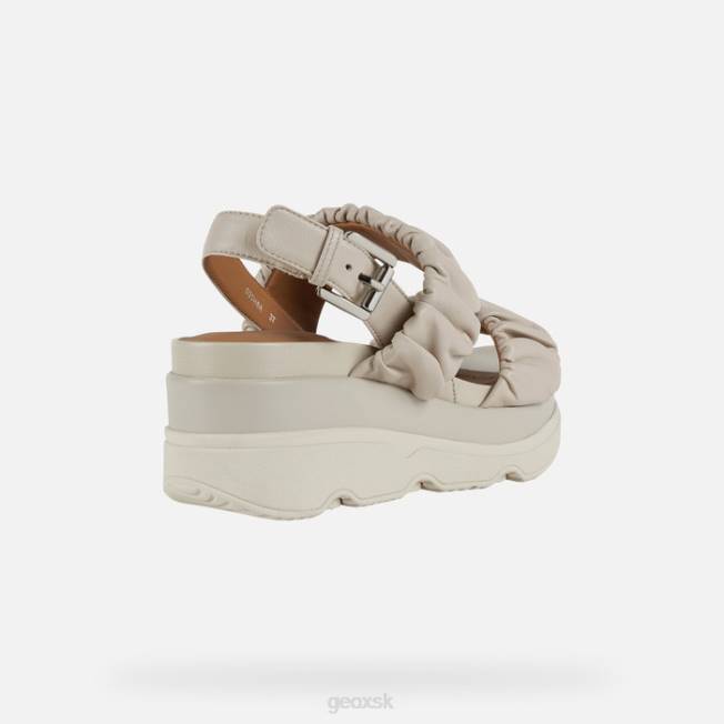 8ZHJ469 krém Geox žena gardénie