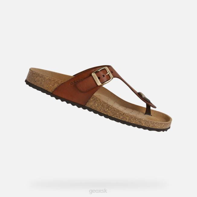 8ZHJ494 hnedá Geox žena brionia