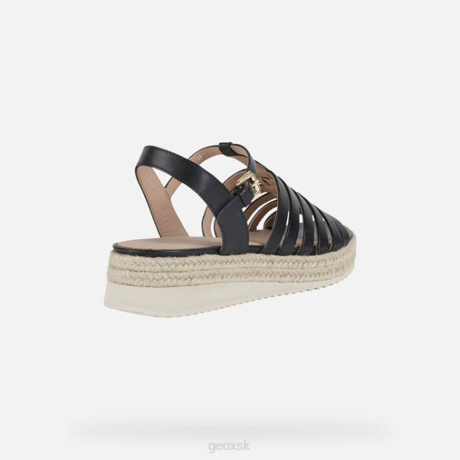 8ZHJ531 čierna Geox eolie žena