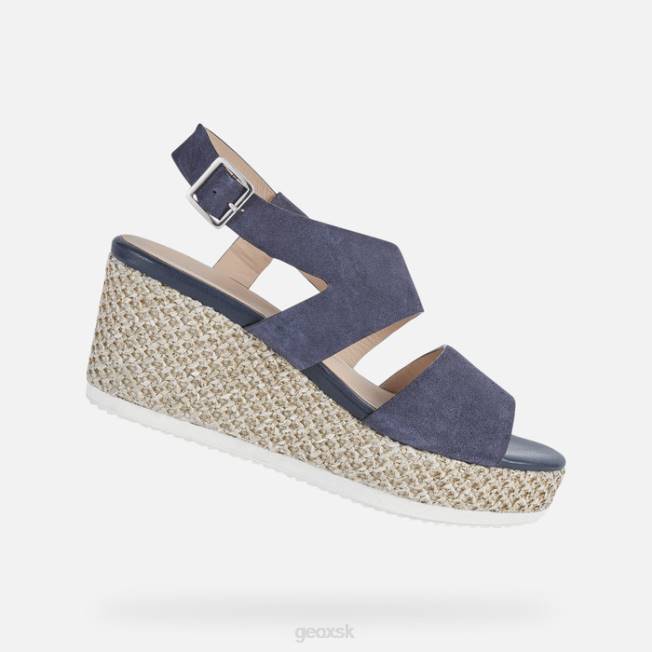 8ZHJ533 tmavé džínsy Geox lipari žena