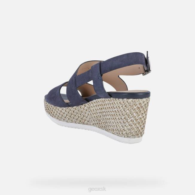 8ZHJ533 tmavé džínsy Geox lipari žena