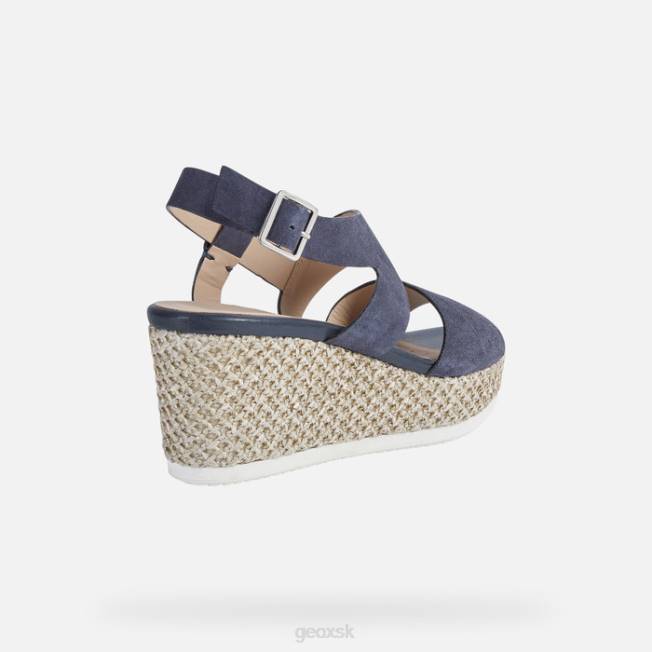 8ZHJ533 tmavé džínsy Geox lipari žena