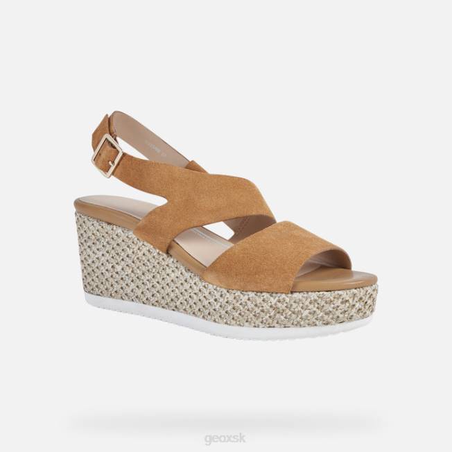 8ZHJ534 koňak Geox lipari žena