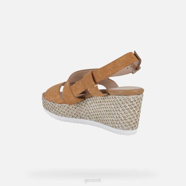 8ZHJ534 koňak Geox lipari žena