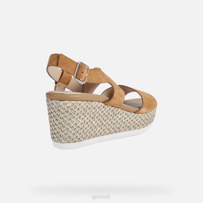 8ZHJ534 koňak Geox lipari žena