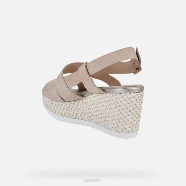 8ZHJ535 tmavá koža Geox lipari žena