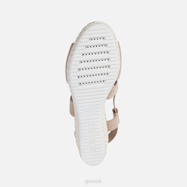 8ZHJ535 tmavá koža Geox lipari žena