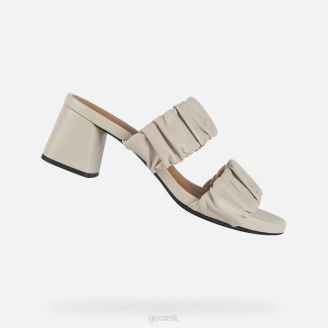 8ZHJ546 krém Geox genziana stredná žena