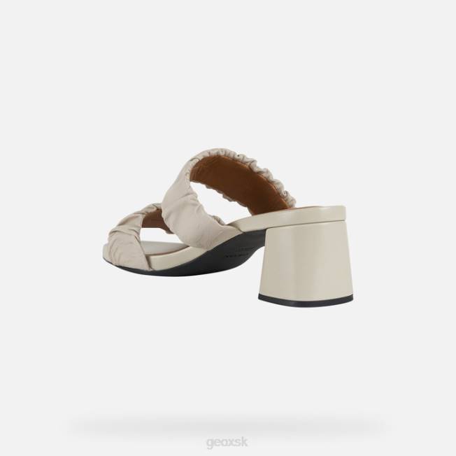 8ZHJ546 krém Geox genziana stredná žena