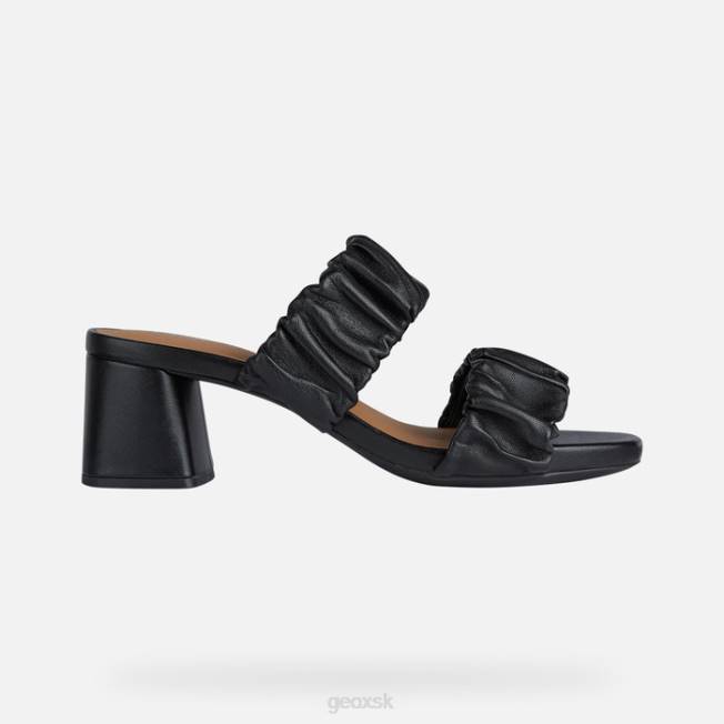 8ZHJ547 čierna Geox genziana stredná žena