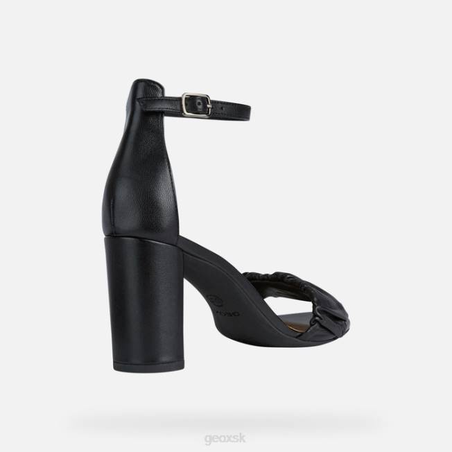 8ZHJ552 čierna Geox eraklia vysoká žena