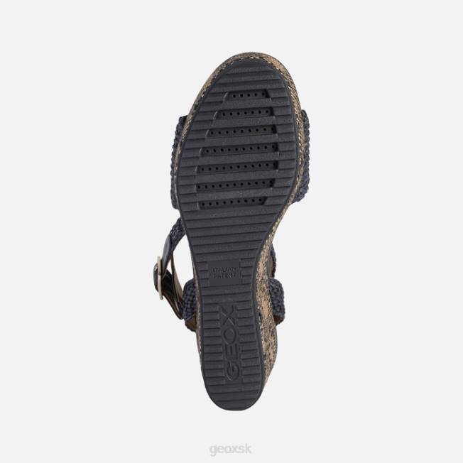 8ZHJ570 čierna Geox lipari žena