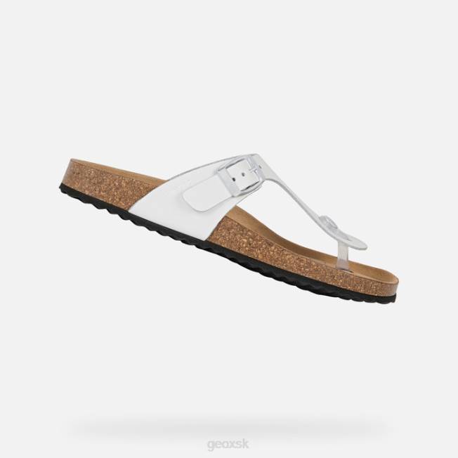 8ZHJ610 biely Geox žena brionia