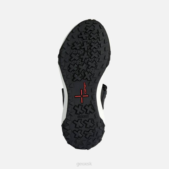 8ZHJ77 čierna Geox sorapis úchop žena