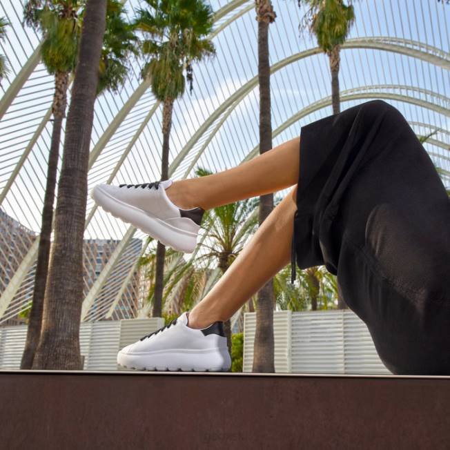 8ZHJ1689 biely čierny Geox spherica ec4.1 žena