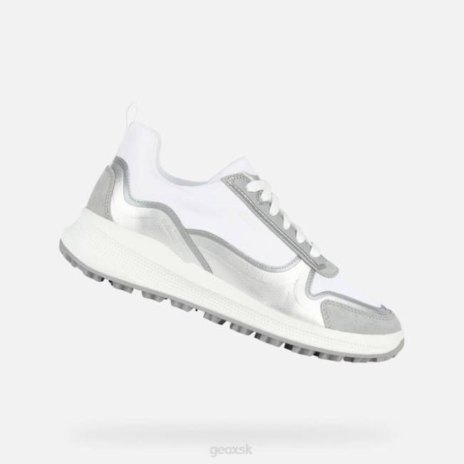 8ZHJ1700 svetlo šedá/biela Geox pg1x žena