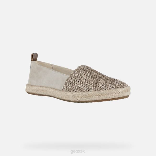 8ZHJ1727 taupe/ľad Geox skromná žena