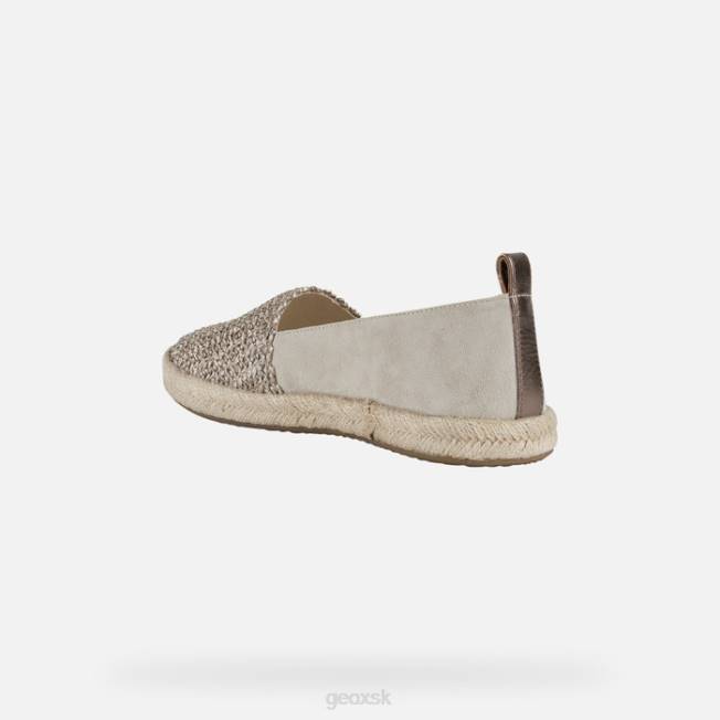 8ZHJ1727 taupe/ľad Geox skromná žena