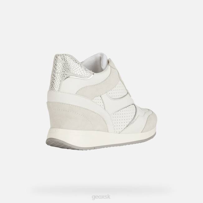 8ZHJ1731 biela/biela Geox nydame žena