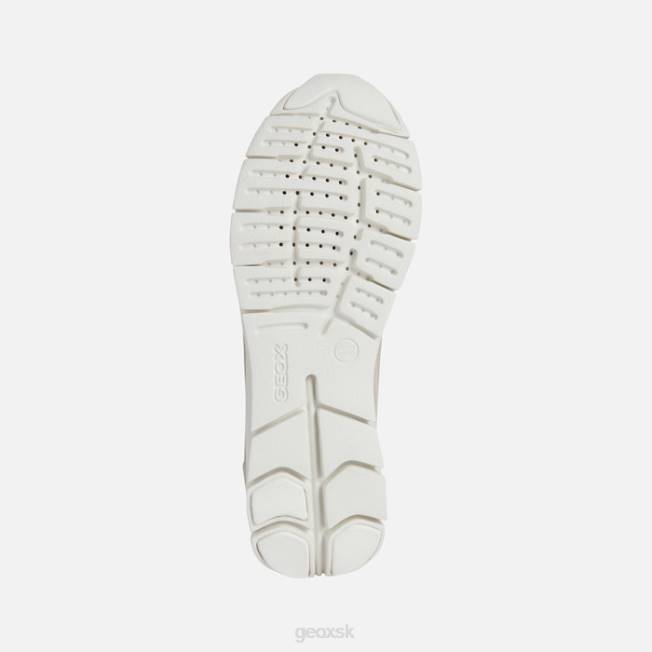 8ZHJ181 svetlo šedohnedá/krémová Geox sukie žena