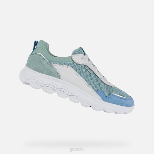 8ZHJ18 biela/zelená Geox sférická žena