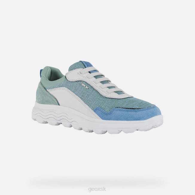 8ZHJ18 biela/zelená Geox sférická žena