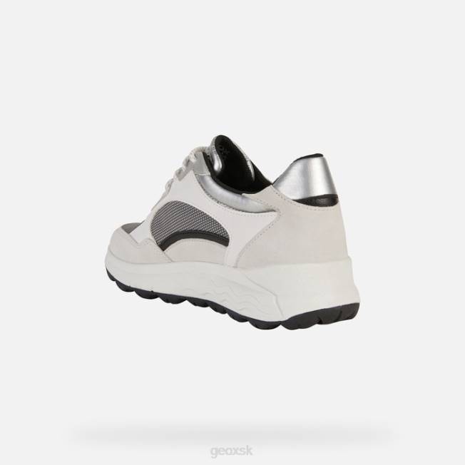 8ZHJ194 sivobiela/tmavosivá Geox spherica 4x4 abx žena