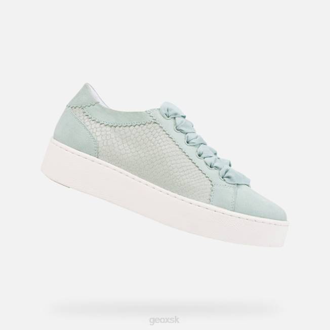 8ZHJ220 svetlo zelená Geox nebeská žena