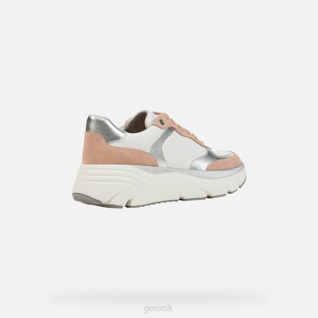 8ZHJ224 biela/nahá Geox diamantová žena