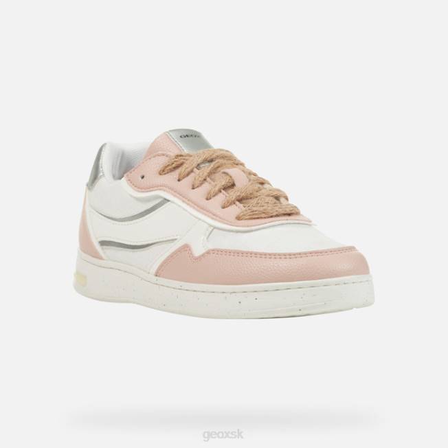 8ZHJ244 broskyňa/biela Geox jaysen žena