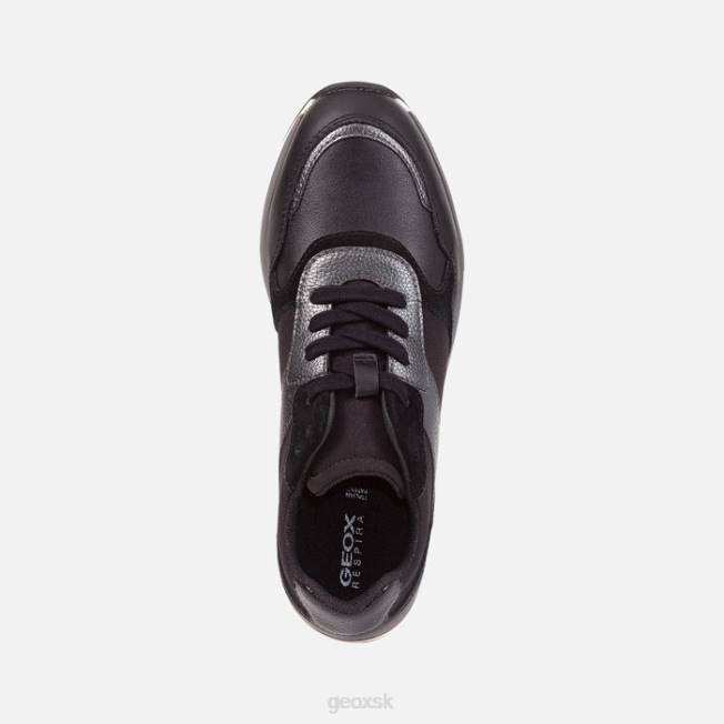 8ZHJ248 čierna Geox runntix žena