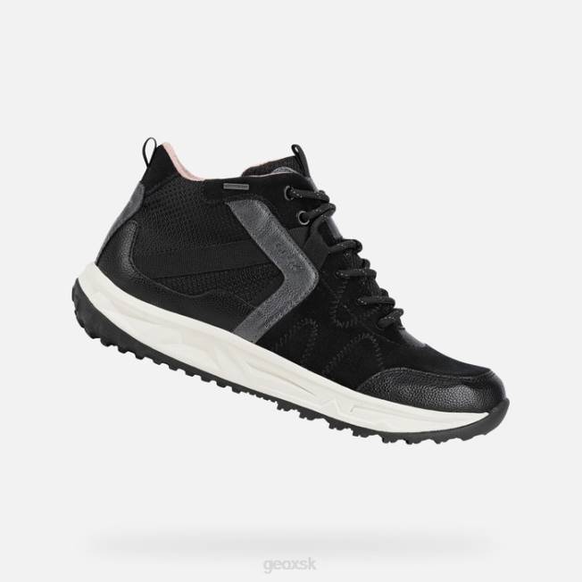 8ZHJ263 čierna Geox delray abx žena