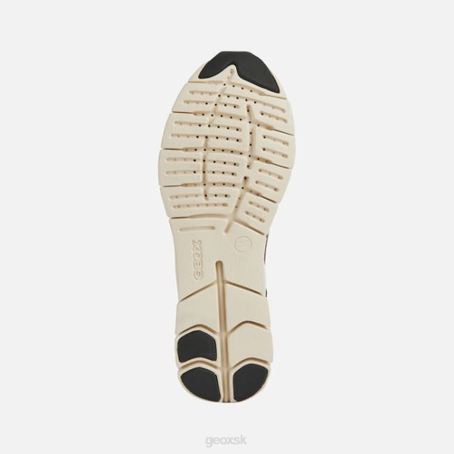 8ZHJ294 káva/tmavá béžová Geox sukie žena