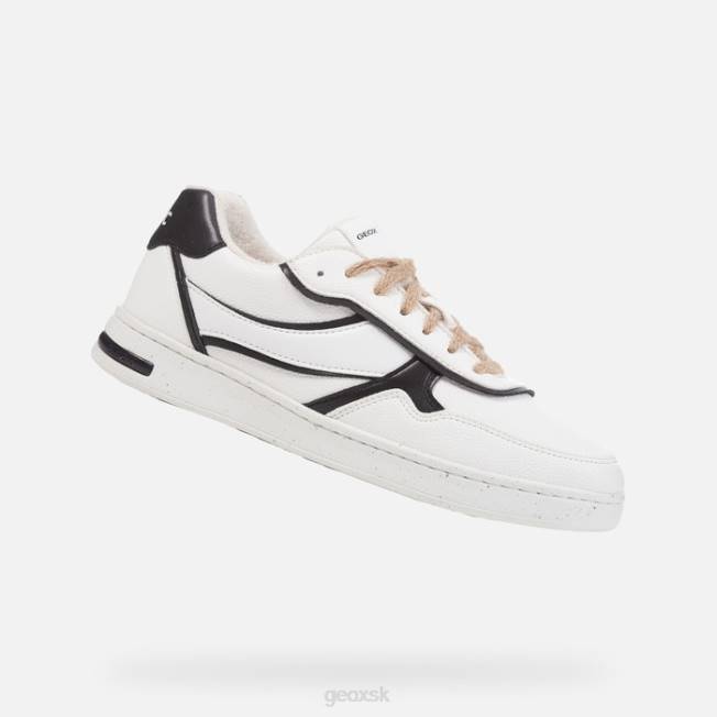 8ZHJ296 biely čierny Geox jaysen žena