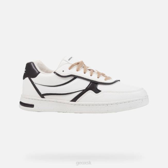 8ZHJ296 biely čierny Geox jaysen žena