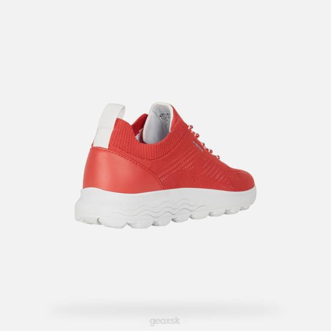 8ZHJ29 červená Geox sférická žena