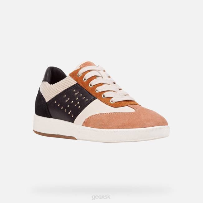 8ZHJ314 krémová/čierna Geox žena meleda