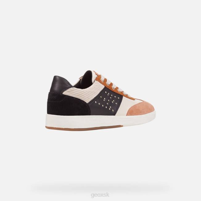 8ZHJ314 krémová/čierna Geox žena meleda